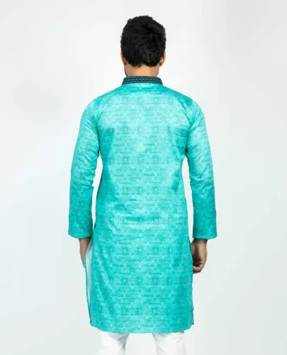 Men’s Digital Print Cotton Panjabi