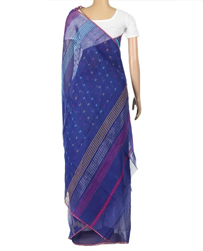 Women's Dhakai Jamdani  Saree