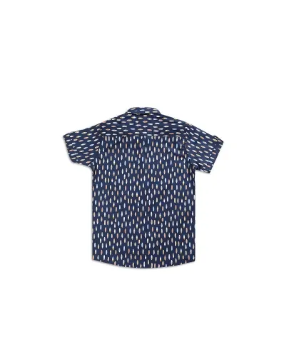 Boy's Half Sleeve Cotton Shirt