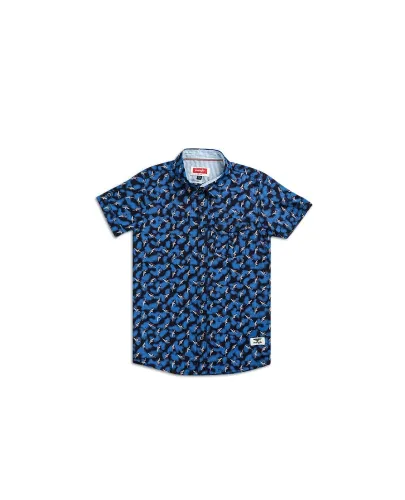 Boy's Half Sleeve Cotton Shirt