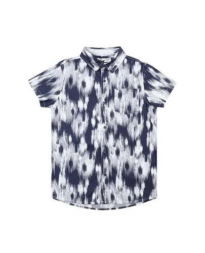 Boy's Half Sleeve Cotton Shirt